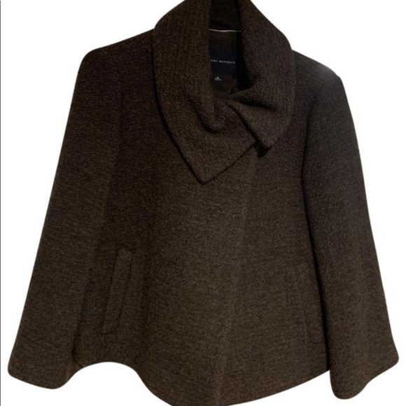 Banana Republic boiled wool pea coat. - Picture 1 of 3